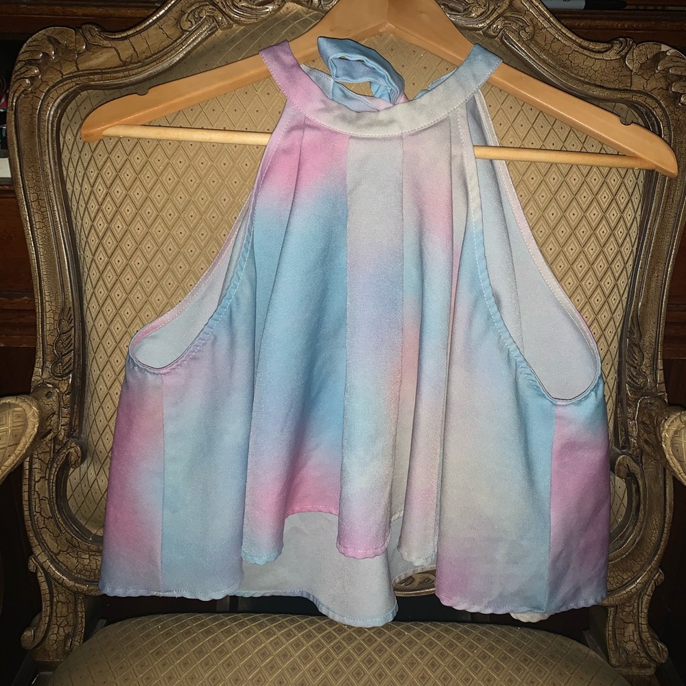 Tie dye crop top